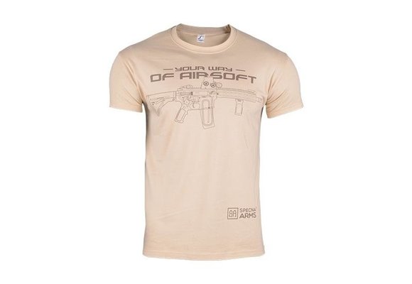 Your Way of Airsoft 02 T-Shirt (Tan)