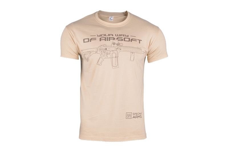 Your Way of Airsoft 02 T-Shirt (Tan)