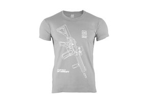 Your Way of Airsoft 01 T-Shirt (Grey/White)