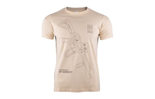 Your Way of Airsoft 01 T-Shirt (Tan)