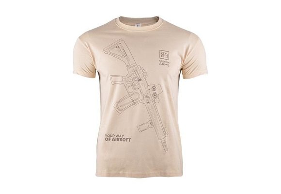 Your Way of Airsoft 01 T-Shirt (Tan)