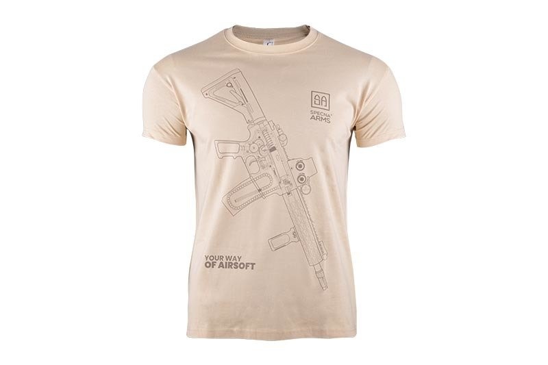 Your Way of Airsoft 01 T-Shirt (Tan)