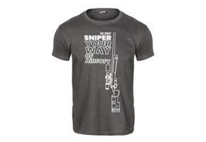 Your Way of Airsoft 03 T-Shirt (Grey/white)