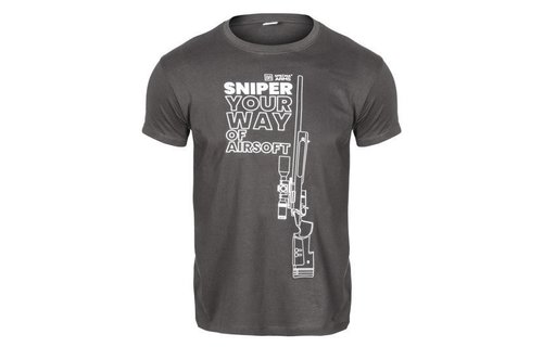 Your Way of Airsoft 03 T-Shirt (Grey/white)