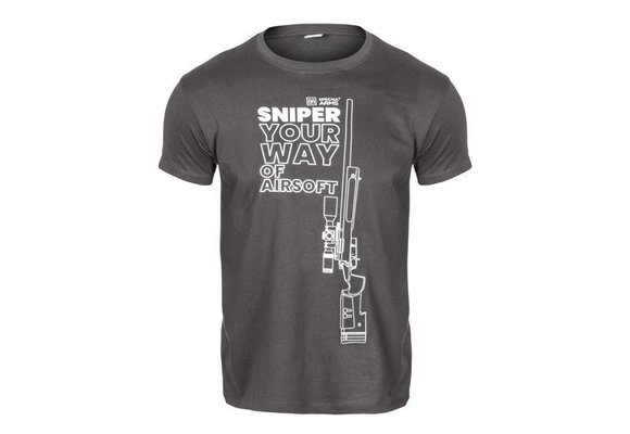 Your Way of Airsoft 03 T-Shirt (Grey/white)