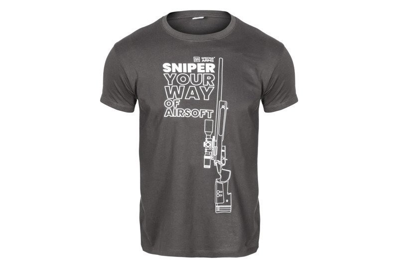 Your Way of Airsoft 03 T-Shirt (Grey/white)