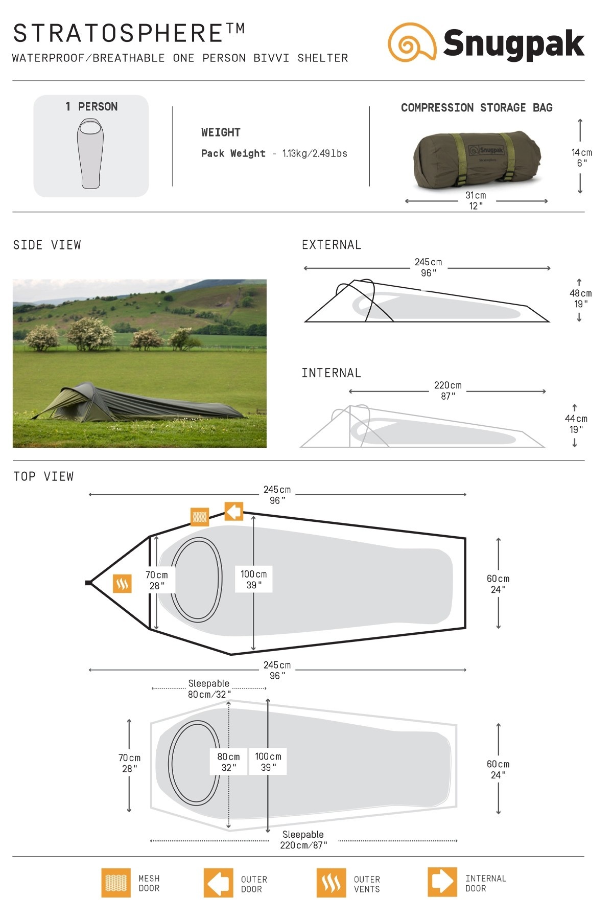 Stratosphere Tent (Olive)