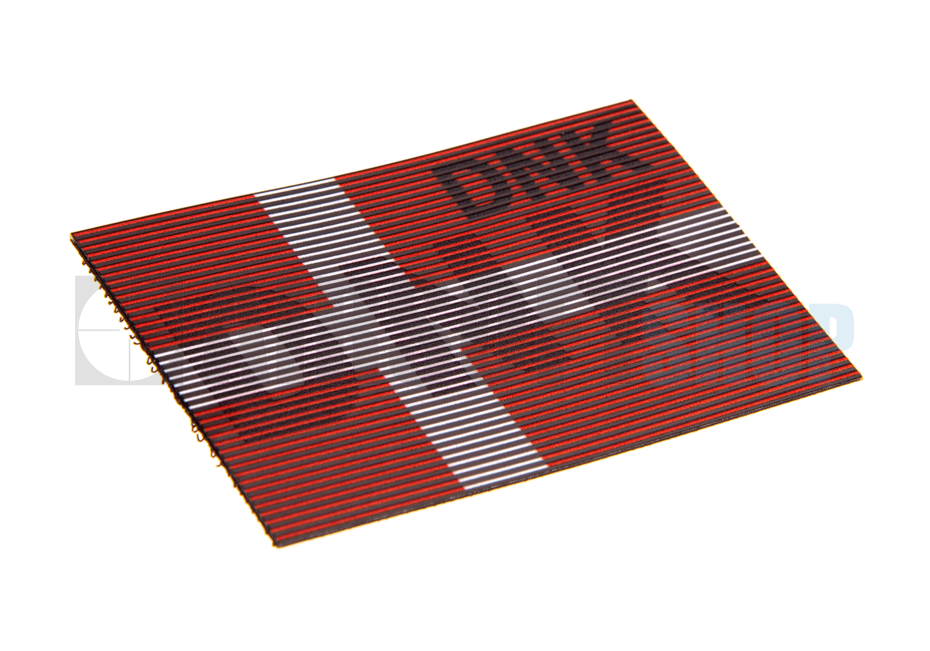Dual IR Flag Patch DNK (Denmark) (Color)
