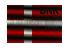 Dual IR Flag Patch DNK (Denmark) (Color)