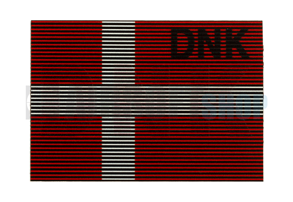 Dual IR Flag Patch DNK (Denmark) (Color)