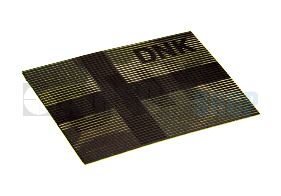 Dual IR Flag Patch DNK (Denmark) (Multicam)