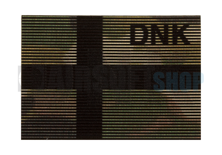 Dual IR Flag Patch DNK (Denmark) (Multicam)