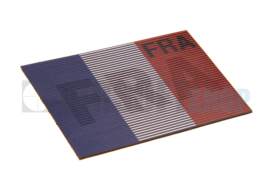 Dual IR Flag Patch FRA (France) (Color)