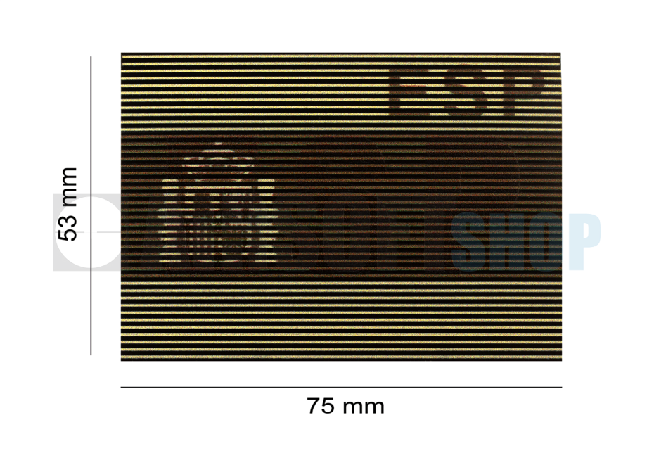 Dual IR Flag Patch ESP (Spain) (Desert)