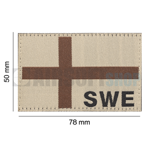 Sweden Flag Patch (Desert)