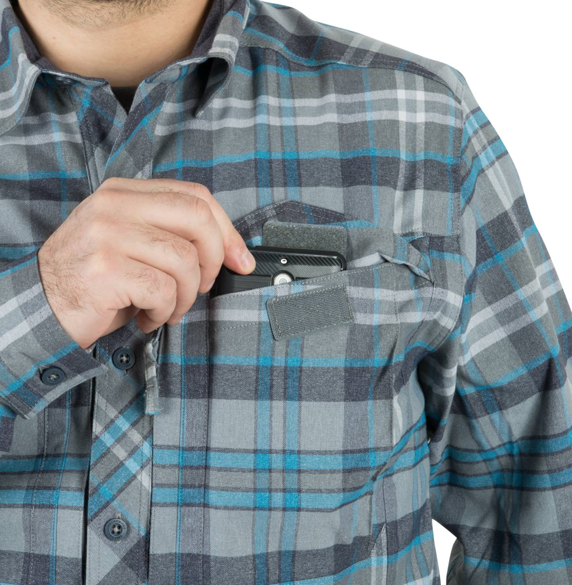 Defender MK2 Pilgrim Shirt (Rust Plaid)