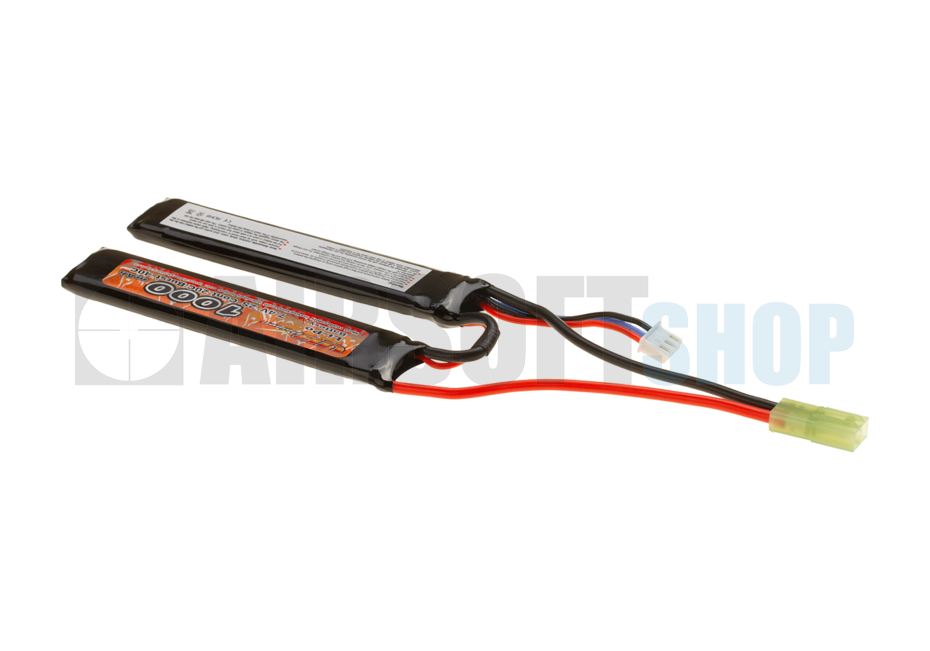LiPo 7.4V 1000mAh 20C Twin Type (Tamiya)