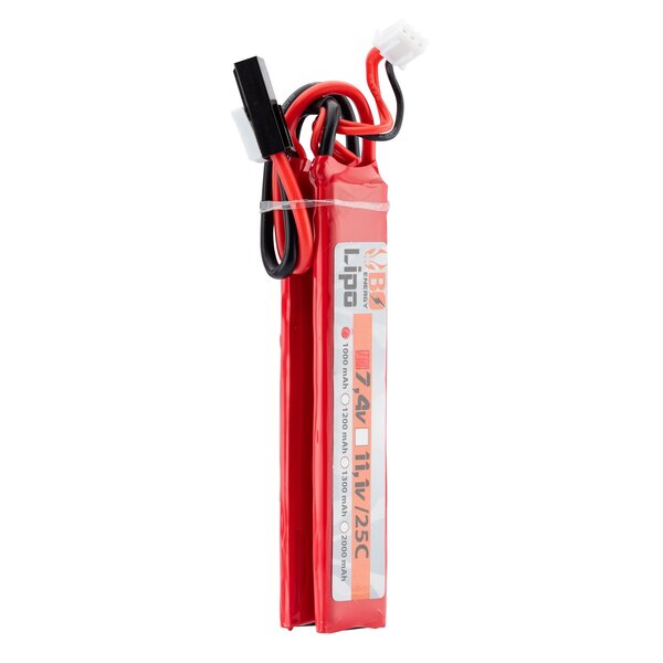 LiPo 7.4V 1000mAh 25C Twin Type (Tamiya)