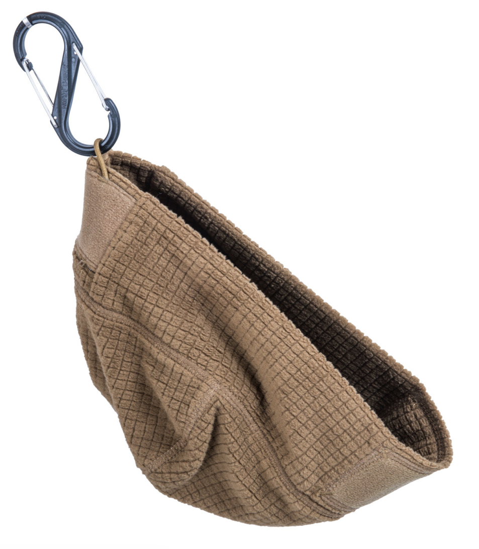 Range Beanie Cap Grid Fleece (Coyote)