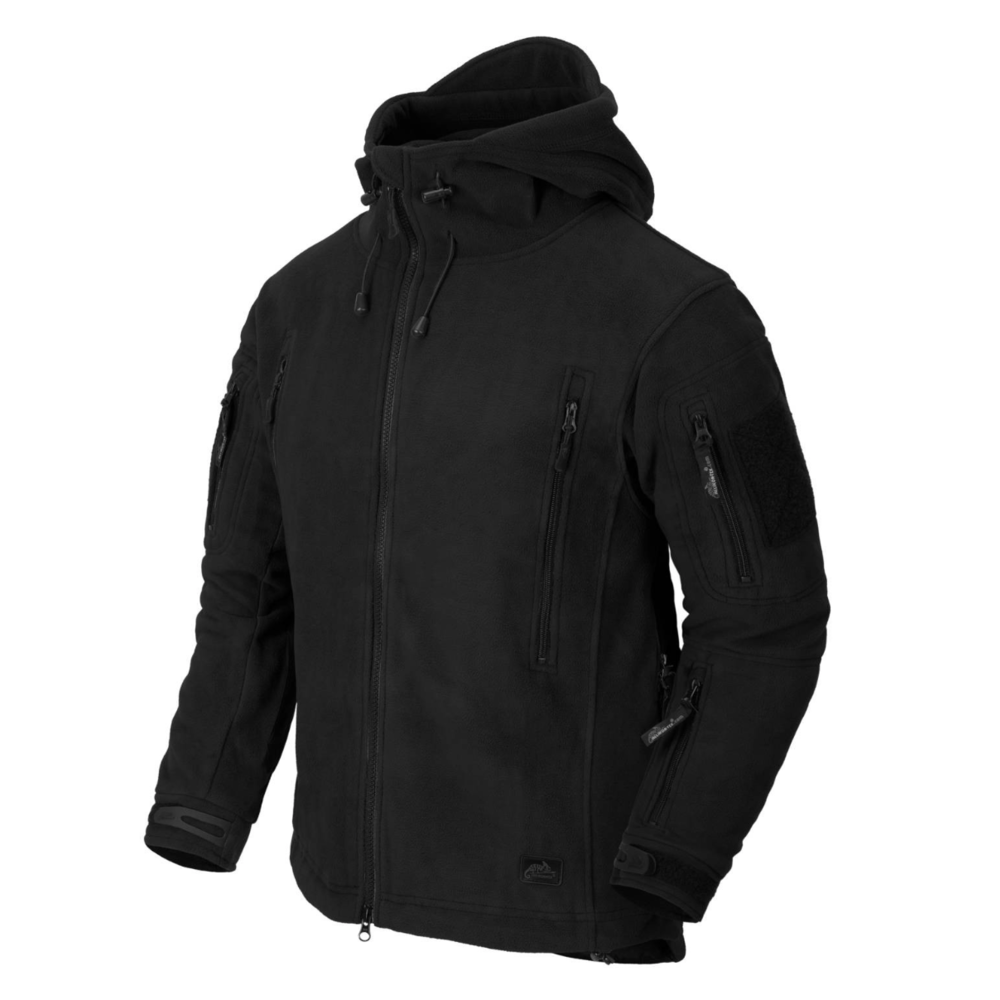 Helikon Patriot Double Fleece Jacket (Black). - Airsoftshop