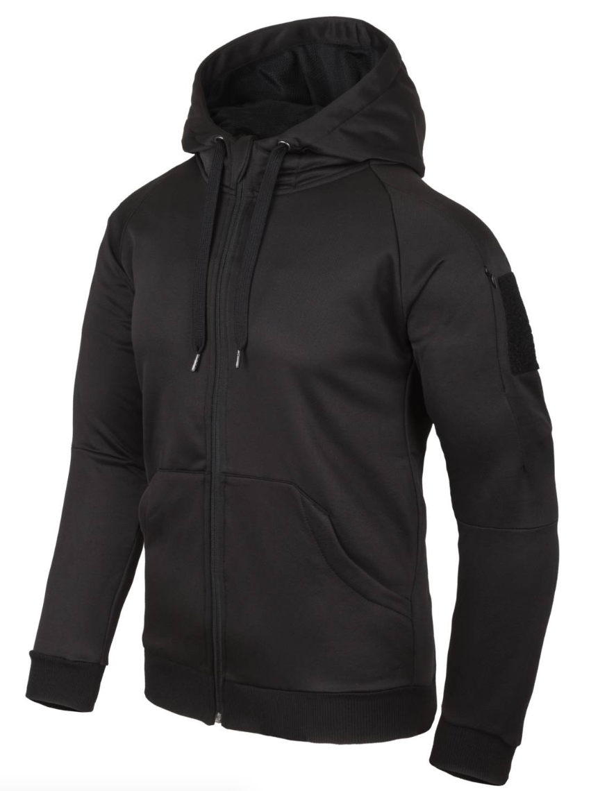 Urban Tactical Hoodie (Fullzip) (Black)
