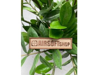 Airsoftshop Patch TAN