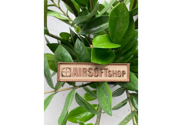 Airsoftshop Patch TAN