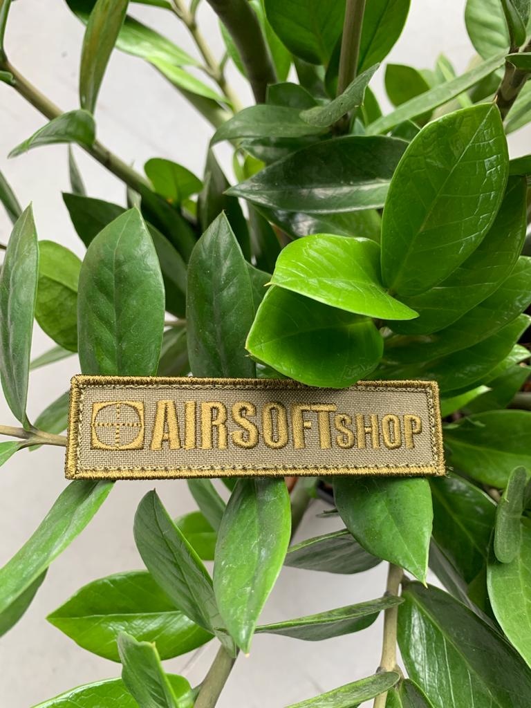 Airsoftshop Patch OLIVE
