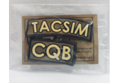 TACSIM CQB Rubber Patch Set (Coyote)
