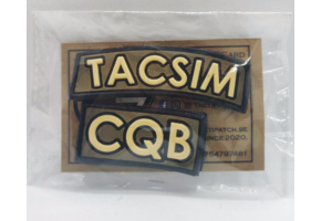TACSIM CQB Rubber Patch Set (Coyote)