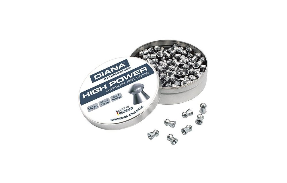High Power Baracuda 4.5mm Pellets 400pcs (0.69g)