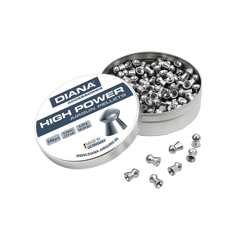 High Power Baracuda 4.5mm Pellets 400pcs (0,69g)
