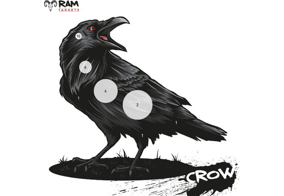 Schietkaarten 14x14cm (Crow)
