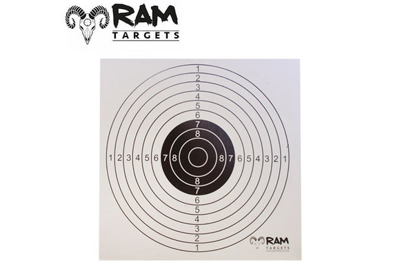 Schietkaarten 14x14cm (100Pcs)