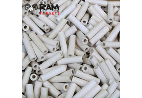 Schietpijpjes Wit Klei (1000pcs)