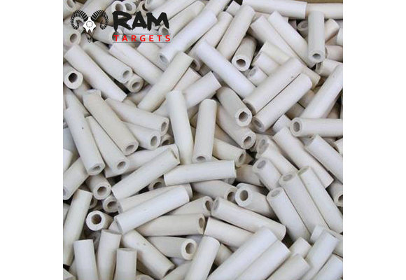 Schietpijpjes Wit Klei (1000pcs)