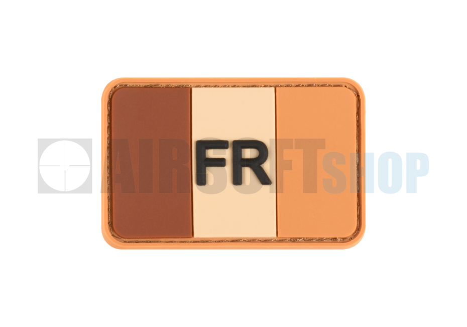 France Flag PVC Patch (Desert)