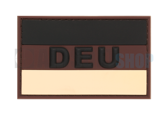 German Flag PVC Patch (Desert)