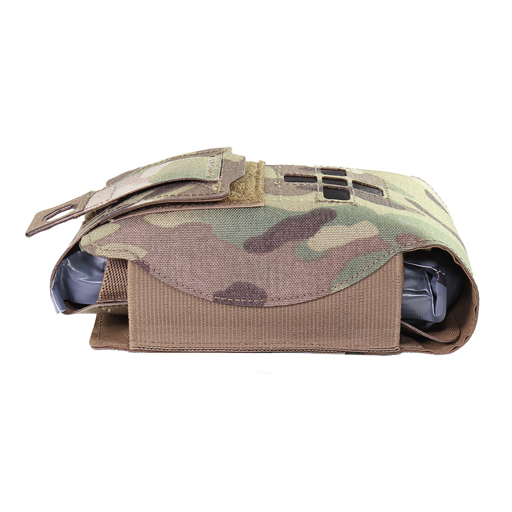 Laser Cut Small Horizontal Individual First Aid Kit Pouch (Multicam)