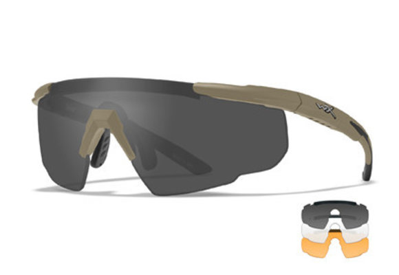 Saber Advanced Smoke/Clear/Rust (Tan Frame)