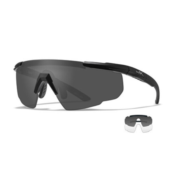 Saber Advanced Smoke/Clear (Matte Black Frame)