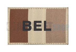 Belgium Flag Patch (Desert)