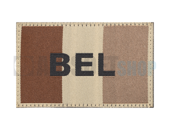 Belgium Flag Patch (Desert)