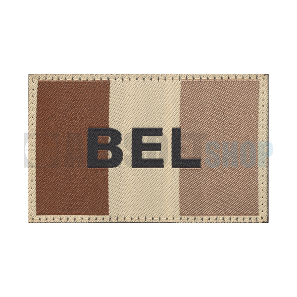 Belgium Flag Patch (Desert)