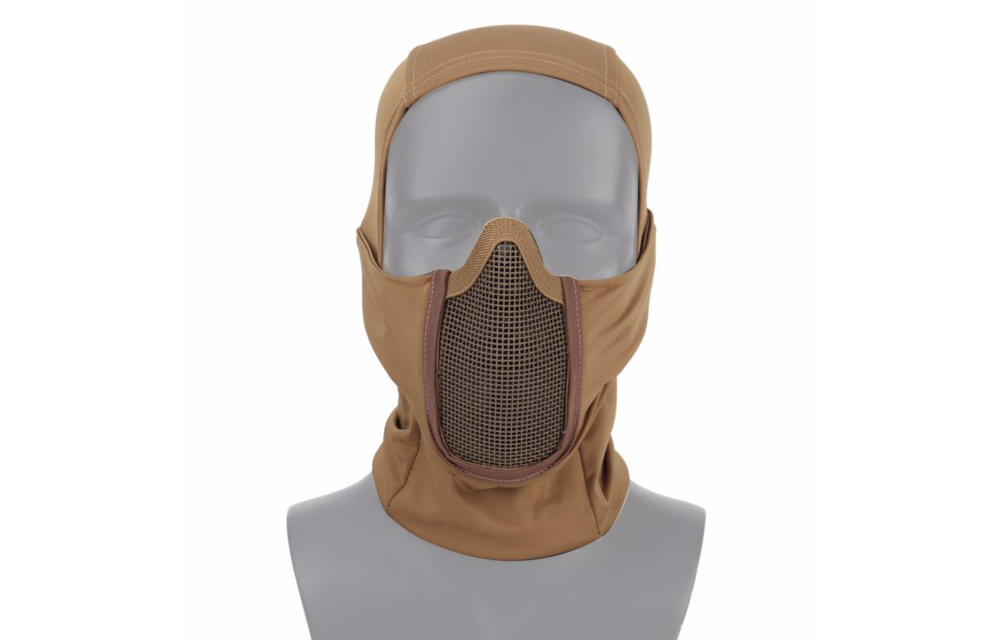 Mk.III Steel Half Face Mask (Tan)