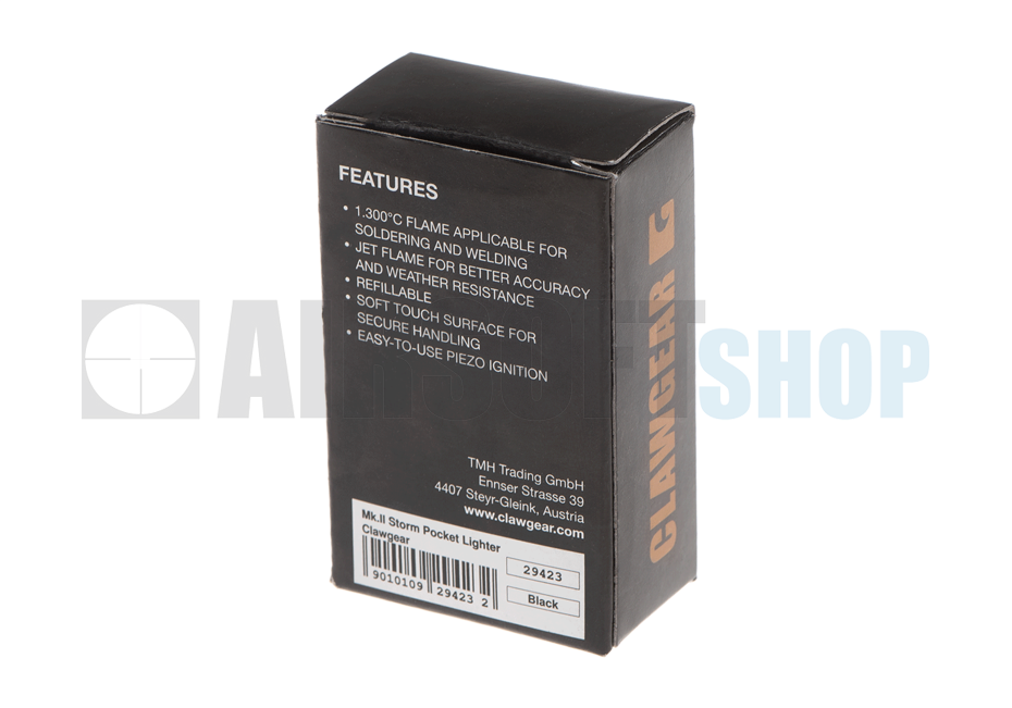 Mk.II Storm Pocket Lighter (Black)