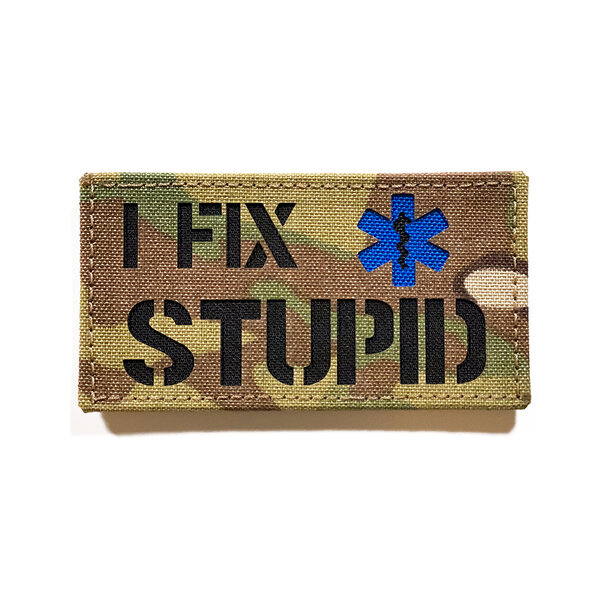 I Fix Stupid Medic Patch (Blue)