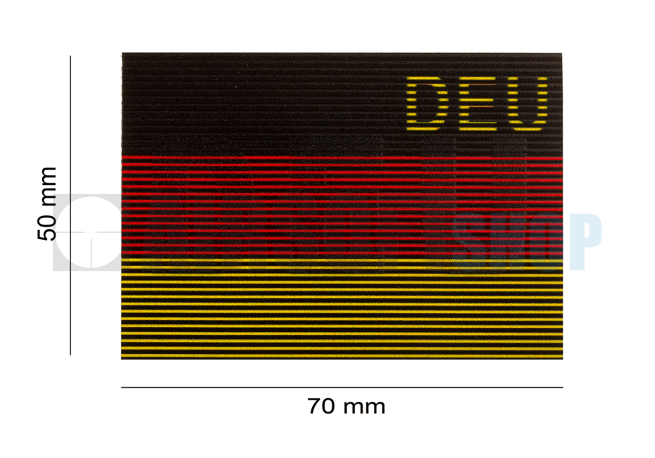 Dual IR Patch DEU (Germany) (Color)
