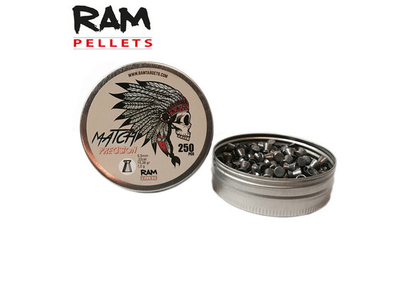 Match Precision 5.5mm Pellets 250pcs (1,00g)