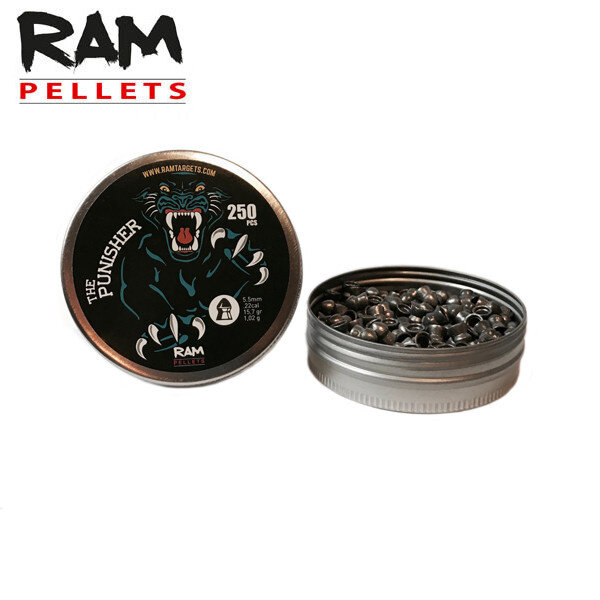 Punisher 5.5mm Pellets 250pcs (1,02g)